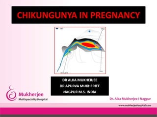 CHIKUNGUNYA IN PREGNANCY
DR ALKA MUKHERJEE
DR APURVA MUKHERJEE
NAGPUR M.S. INDIA
 