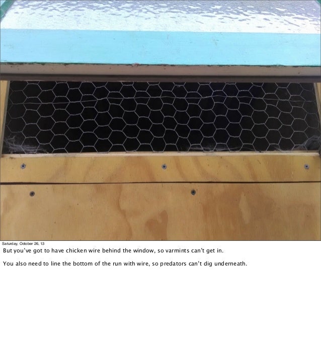 From chicken coop to chicken palace (pdf with notes) From chicken coop to chicken palace (pdf with notes)