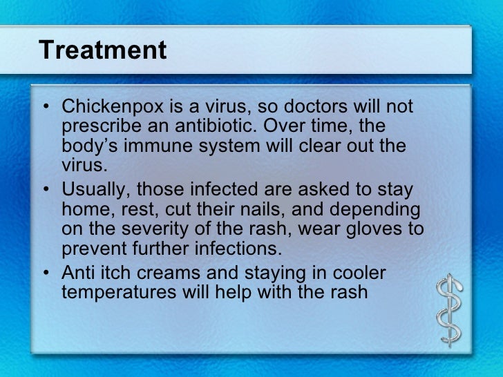 chicken pox treatment chicken pox treatment