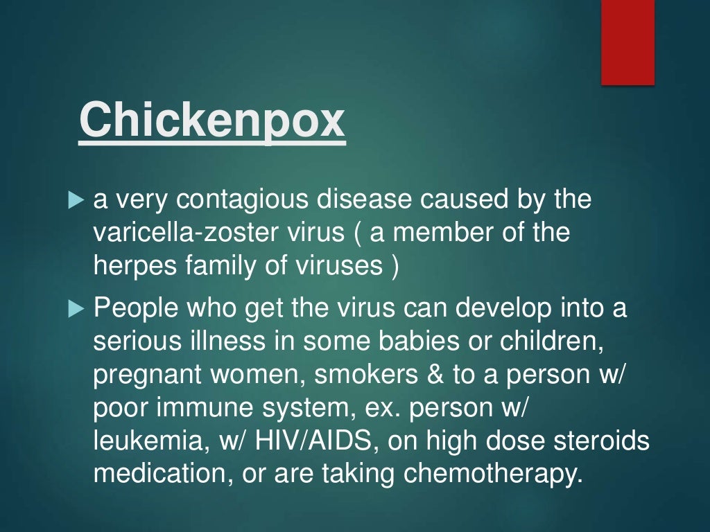 Chicken pox