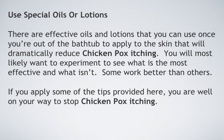 Essential Oils for Shingles Relief | Essentials, Oil and ... How To Stop Chicken Pox Itching