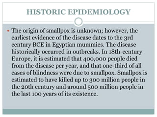 Chickenpox and smallpox | PPTX