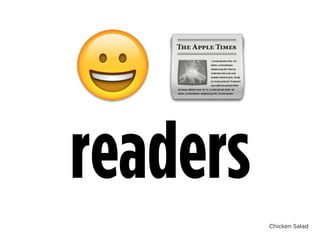 Chicken Salad
😀 📰
readers
 