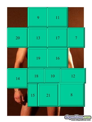 9 11 20 13 17 19 16 14 18 10 15 21 7 12 8 