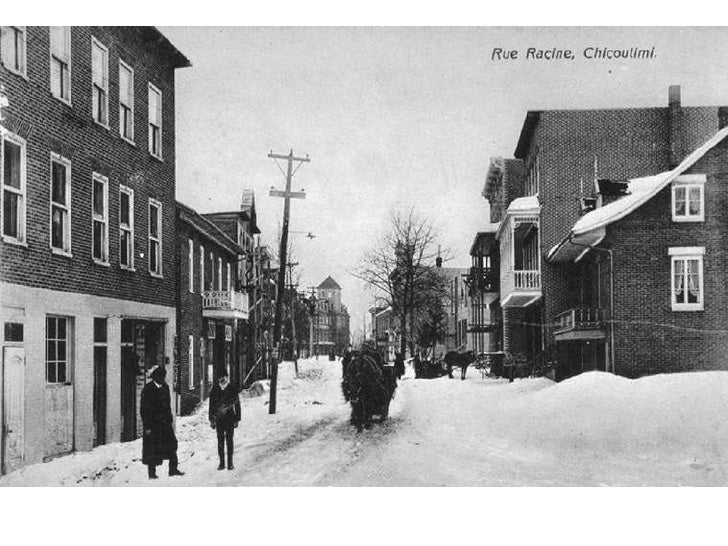 Chicoutimi en 121 photos anciennes