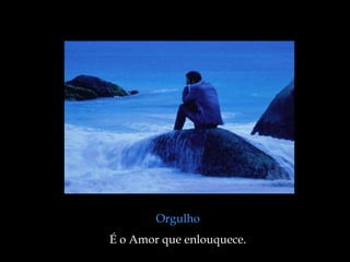 Orgulho
É o Amor que enlouquece.
 