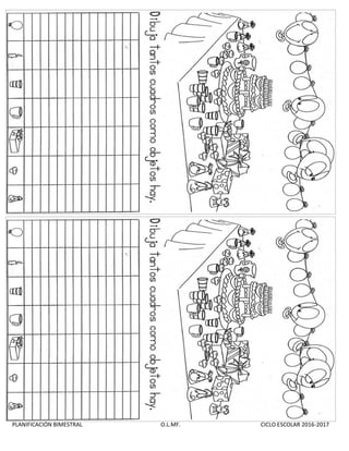 PLANIFICACIÓN BIMESTRAL O.L.MF. CICLO ESCOLAR 2016-2017
 