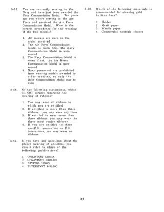 CPO BMR  (NAVEDTRA 14144)