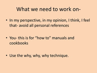 If you need a frame …
• Topic Sentence- Chief Seattle’s use of
figurative language enabled readers to paint a
picture in their mind and feel his sadness.
• Label it- Seattle uses a color imagery …
• Provide the text reference- In line 14, Seattle
says, “…”
• Analysis and commentary- He did this
because …

 