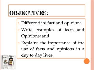 Objective Factual Notes Examples CHIELO-ppt-demo.pptx and Propaganda tech niques. | PPTX