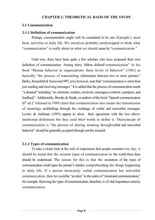 A study on how non-verbal communication should be used for success | PDF