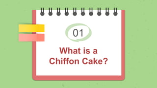 01
What is a
Chiffon Cake?
 