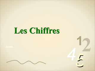 Les Chiffres
013456…

12

45

 