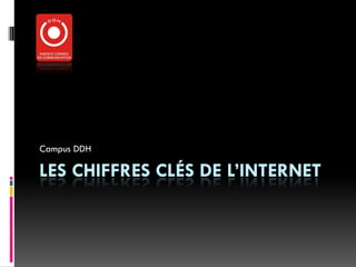 Campus DDH

LES CHIFFRES CLÉS DE L’INTERNET