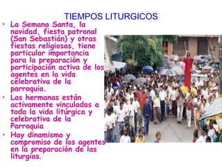 Todos los Sábados se acompaña y dinamiza el Rosario de Aurora, con la  Parroquia.