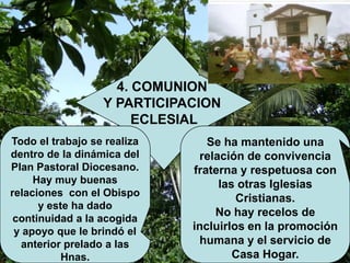  Peregrinación el 31 de mayo, al monasterio de las hnas. de la Visitación, rezando el Santo Rosario y terminando con una Eucaristía