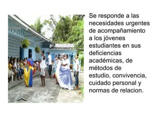 CATEQUESISSe anima desde el programa de la diócesis, en la catequesis presacramental: Bautismo, Comunión y Confirmación.