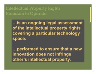 IP Management Strategies in Public Research Institutions