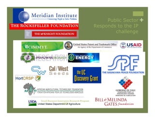 IP Management Strategies in Public Research Institutions