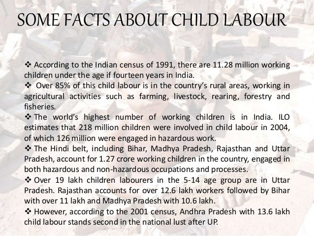 Essay child labour in india