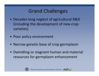 Plant Genetic Resources for Food and Agriculture: A Commons Perspective