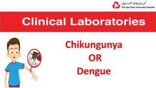 Chikungunya
OR
Dengue
 