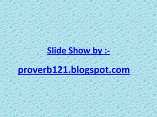 Slide Show by :-proverb121.blogspot.com