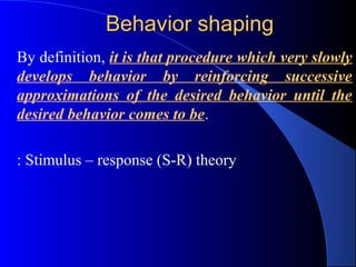 Child behavior management TECHNIQUES | PPT