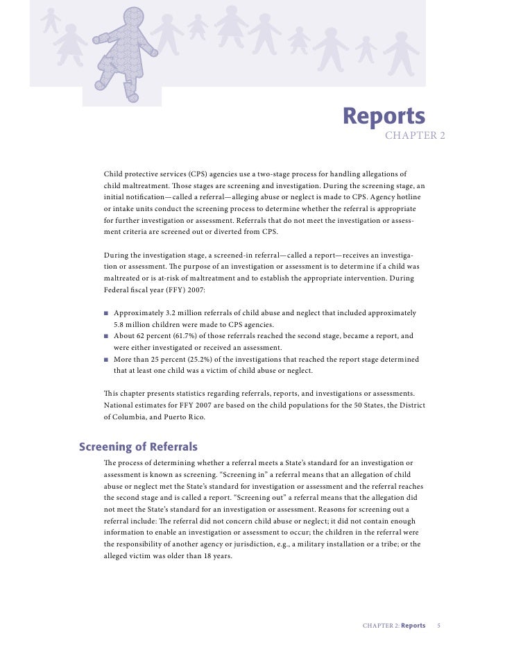 Child Maltreatment 2007
