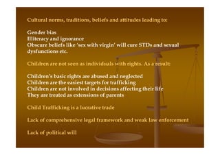 Child Trafficking and Permanency Planning | PPT
