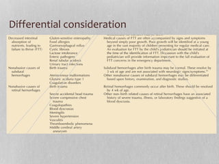 Differential consideration
 