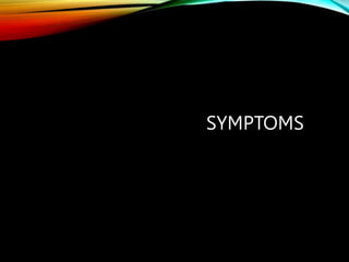 SYMPTOMS
 