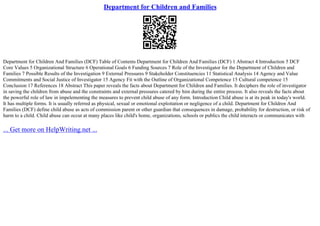 Child Abuse Within Public Schools | PPT