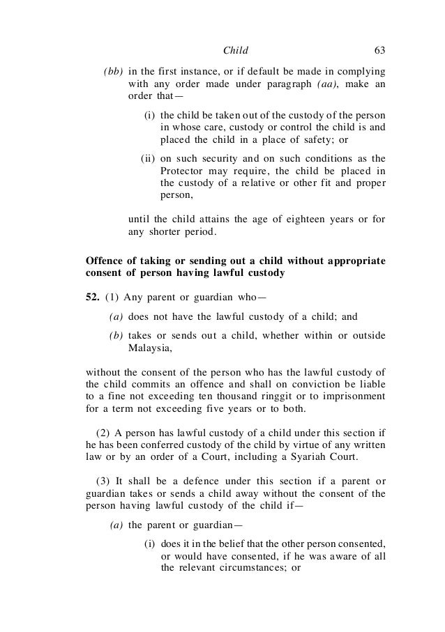 Child Act 2001