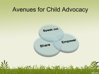 Avenues for Child Advocacy 
 