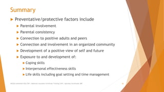 Addiction Counselor Certification Training Series: Child and adolescent ...