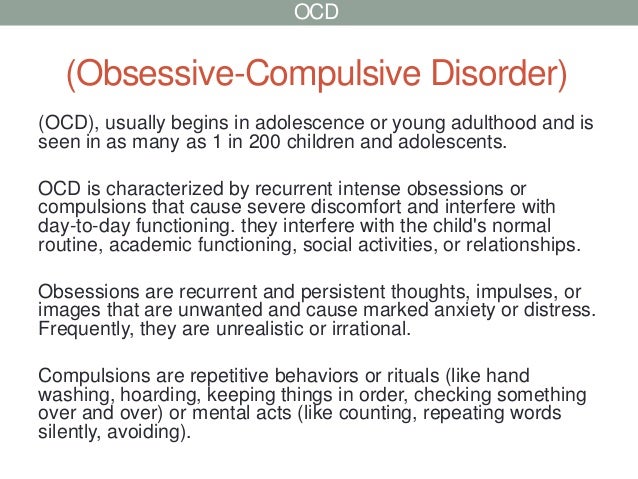 mental health disorders in children