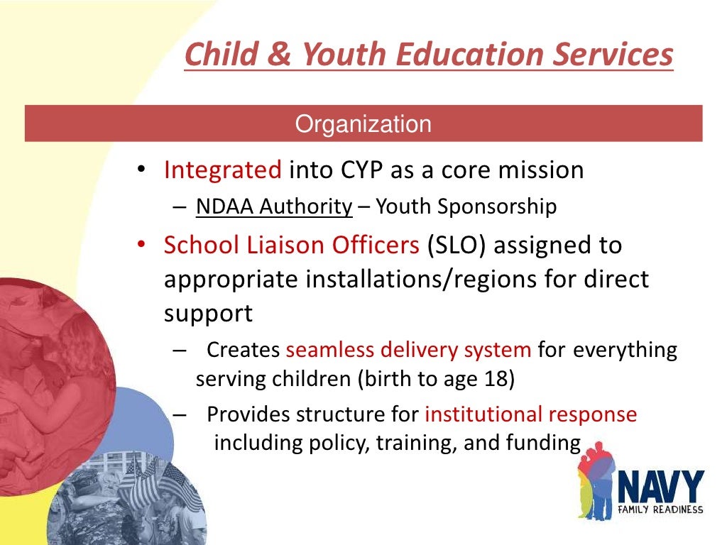 Child and youth programs ppt brief