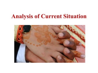 Analysis of Current Situation
 
