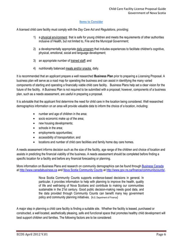 Child care facility_license_proposal_guide
