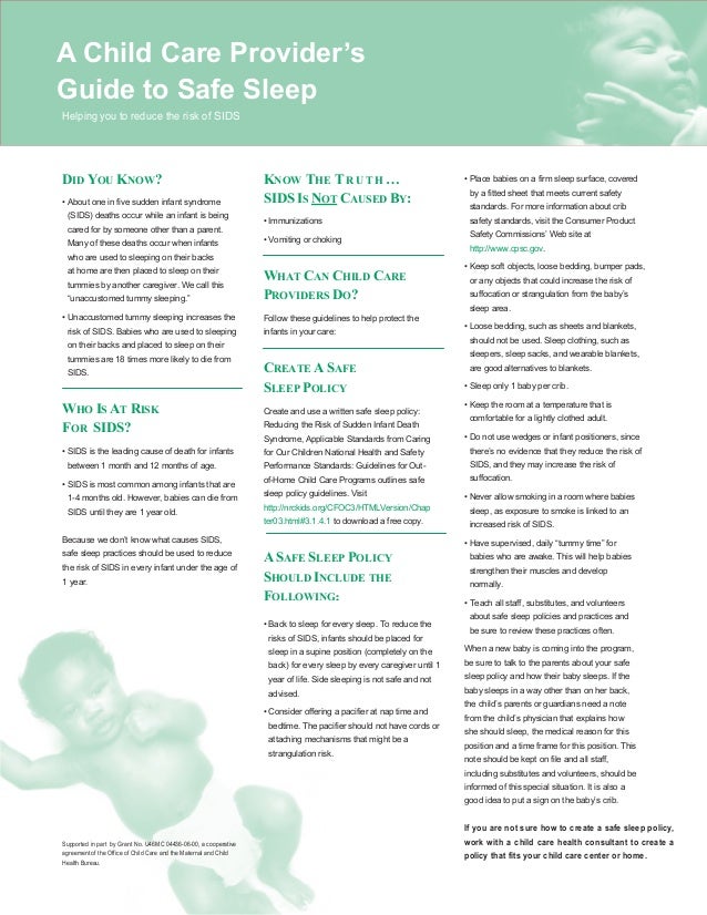 Child care provider