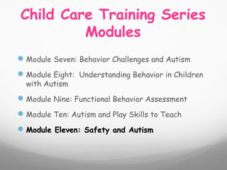 Child care training module eleven updated safety | PPT
