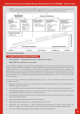 Child centered community based disaster risk reduction