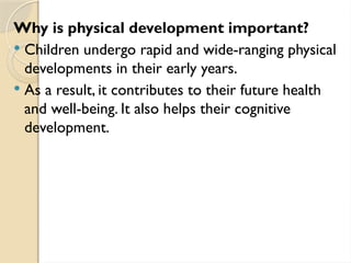 CHILD DEVELOPMENT in pre and primary school students | PPTX