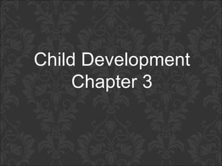 Child Development Chapter 3 