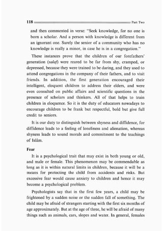 Child education in islam