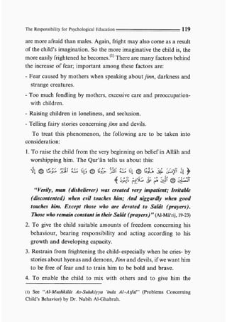 Child education in islam