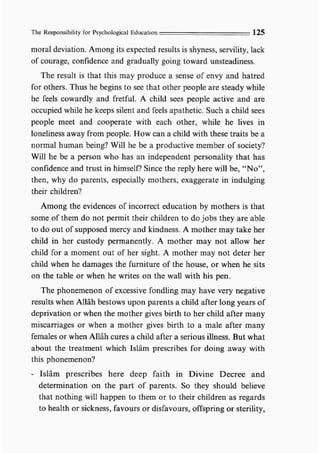 Child education in islam