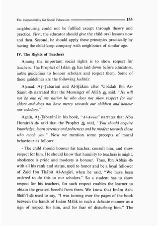 Child education in islam