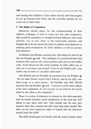 Child education in islam